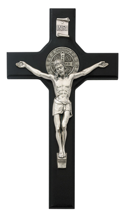 10.5" St. Benedict Crucifix Black Crucifix McVan 