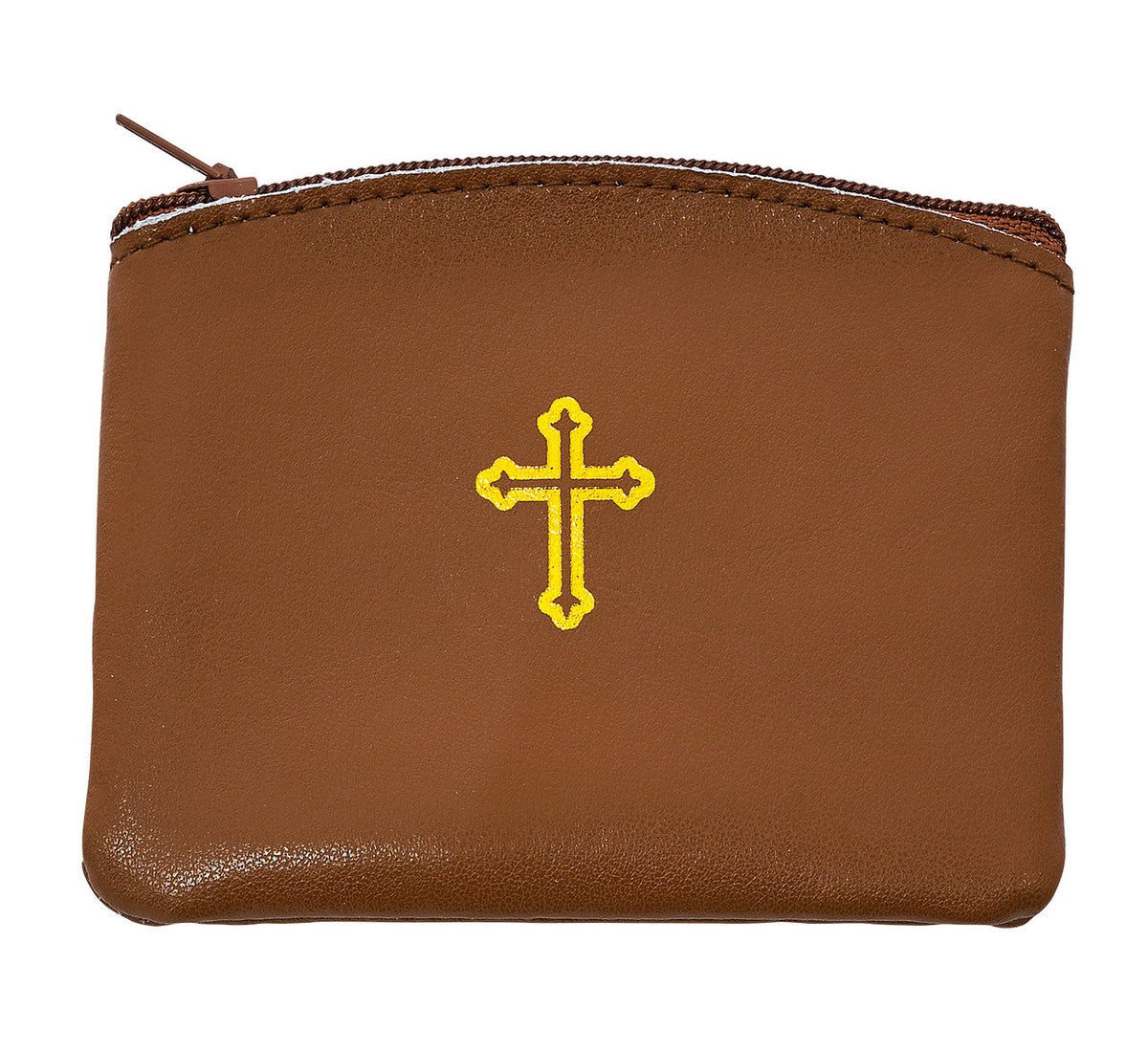 Brown Leather Rosary Case — The Roman Catholic Store
